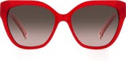 Kate Spade savanna 57mm gradient cat eye sunglasses