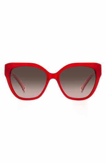 savanna 57mm gradient cat eye sunglasses