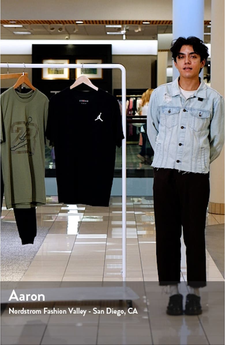 Jumpman Embroidered T-Shirt, sales video thumbnail