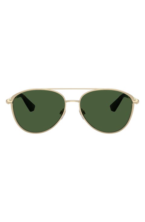 59mm Pilot Sunglasses