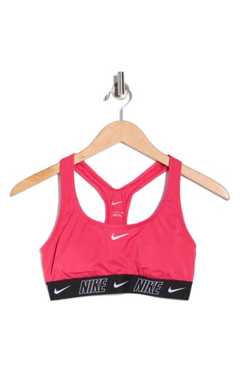 Nike Racerback Bikini Top In Red