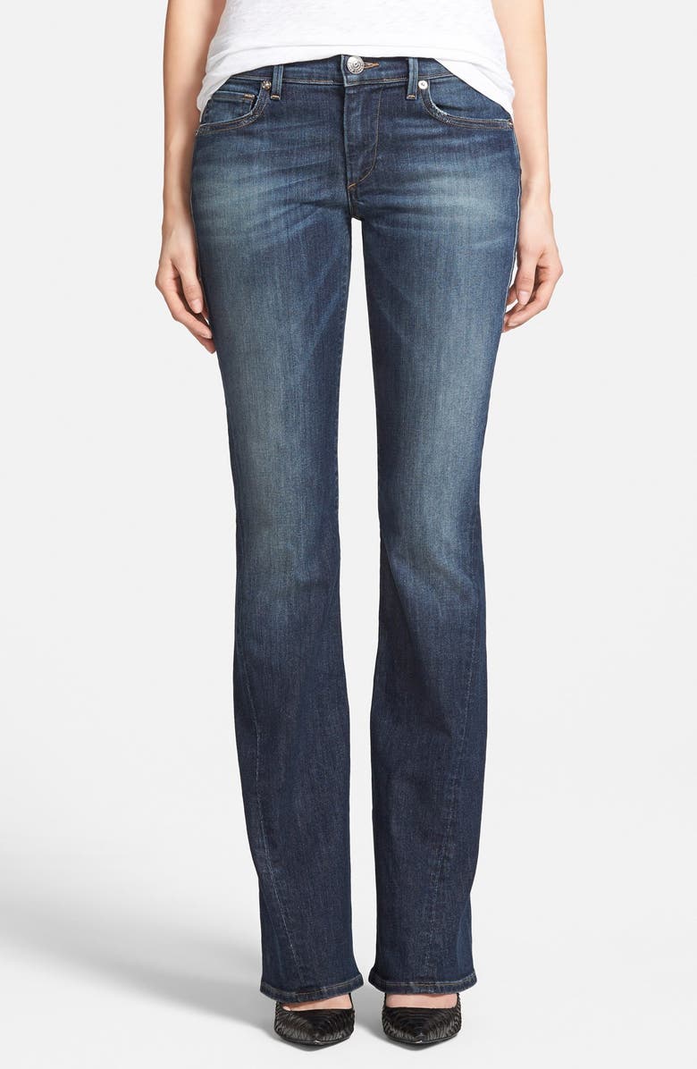 True Religion Brand Jeans 'Becca' Twisted Inseam Bootcut Jeans, Main, color, 