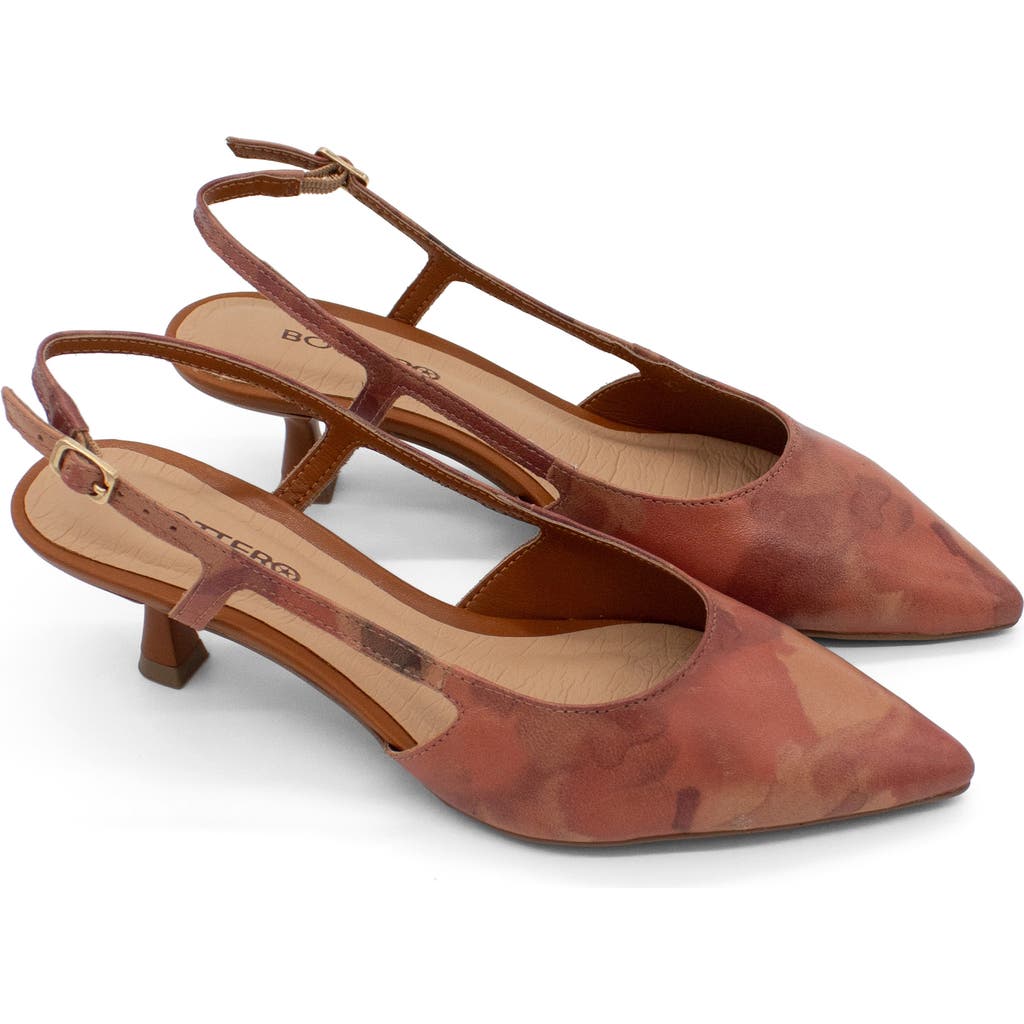 Bottero Botolivia Legacy Pointed Toe Slingback Pump