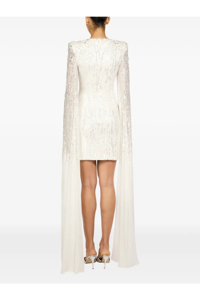 Sweet Magic Embellished Sleeve Dress, Alternate, color, Ivory