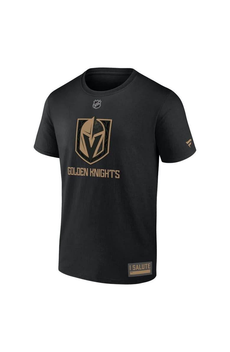 FANATICS Men's Fanatics Black Vegas Golden Knights 2024 Military Appreciation T-Shirt, Alternate, color, 