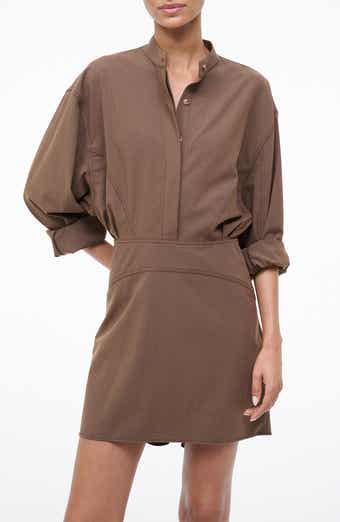 Kiln High-Low Long Sleeve Shirtdress