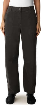 Eileen Fisher Organic Cotton High Waist Ankle Arch Jeans