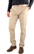 Tailor Vintage Straight Leg Stretch Cotton Twill Chino Pants