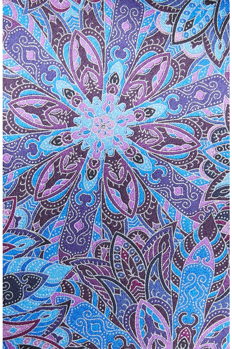 Quindici Floral Paisley Silk Tie, Alternate, color, PURPLE