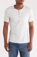 John Varvatos Rex Sublime Wash Organic Cotton Short Sleeve Henley