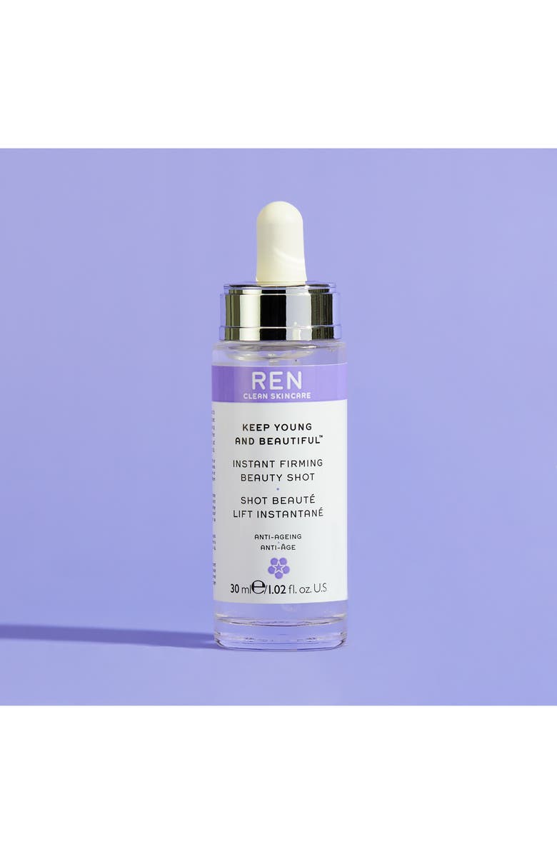 REN Clean Skincare Keep Young & Beautiful Instant Firming Beauty Shot Gel-Serum, Alternate, color, 