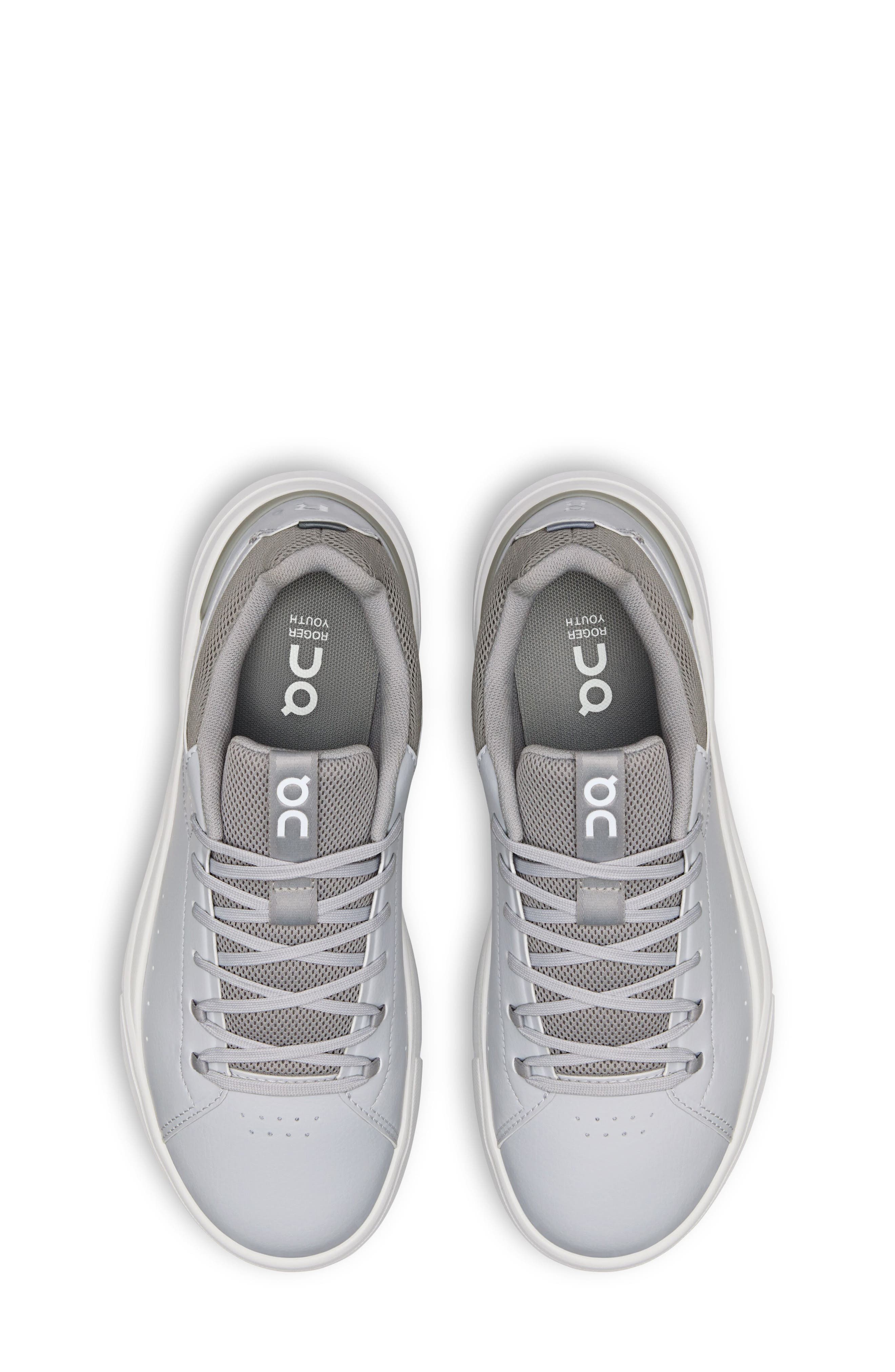 Kids' THE ROGER Youth Tennis Sneaker, Alternate, color, GLACIER/ ALLOY