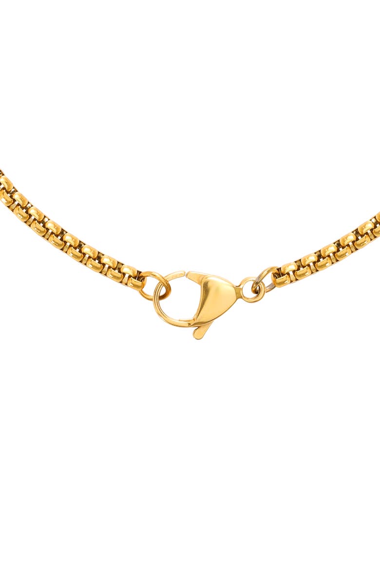 Men's Rope Chain Necklace & Bracelet Set, Gold-Tone, Alternate, color, Metallic Gold