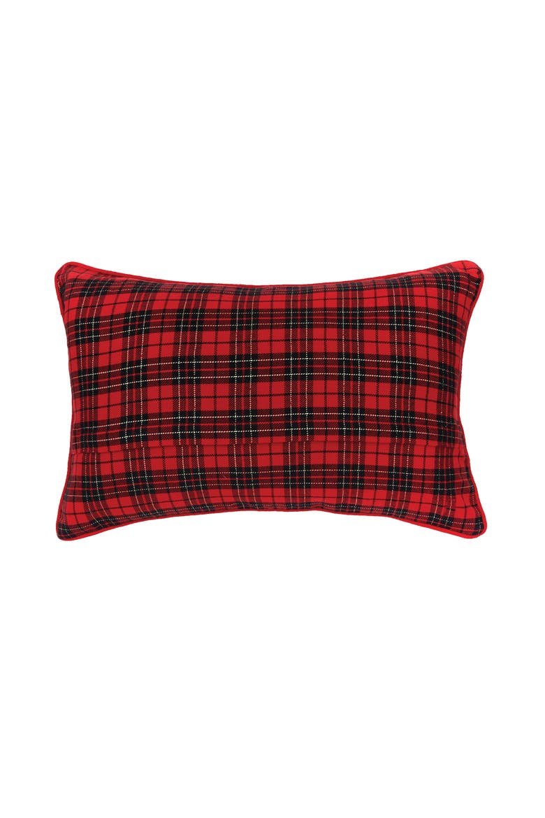 Sanddollar Coral Pillow, Alternate, color, Red