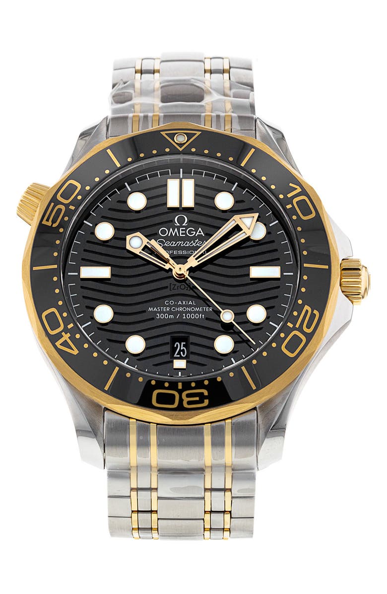 Watchfinder & Co. Omega Preowned 2019 Seamaster Diver 300m Bracelet Watch, 42mm, Main, color, 