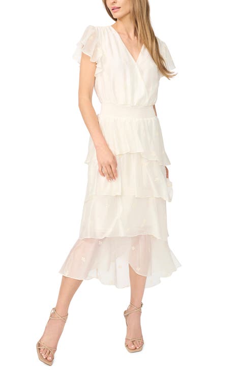 Tiered Midi Dress