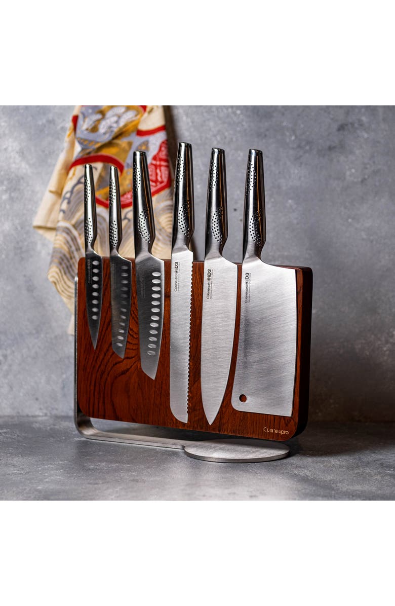 Cuisine::pro<sup>®</sup> iD3<sup>®</sup> Nakano 7-Piece Knife Block, Alternate, color, Silver