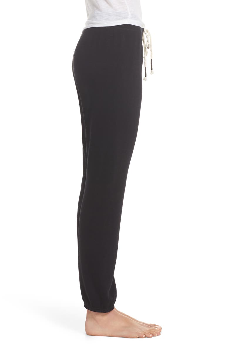 Dreamy Fleece Jogger Pants, Alternate, color, BLACK