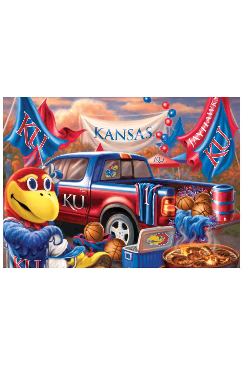Kansas Jayhawks Gameday 1000pc Puzzle, Alternate, color, Multicolor