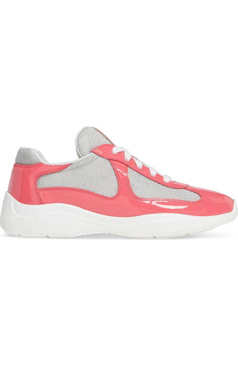 Prada Logo Low Top Sneaker, Alternate, color,