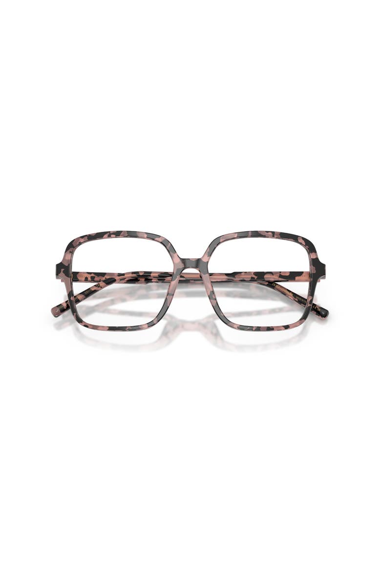 53mm Square optical glasses, Alternate, color, Tortoise