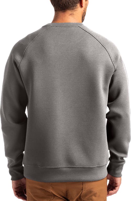 Cutter & Buck Roam Crewneck Pullover In Elemental Grey