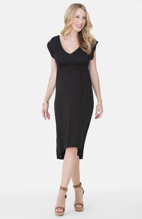 Empire Waist Maternity Dress