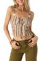 Julietta Shirred Tank