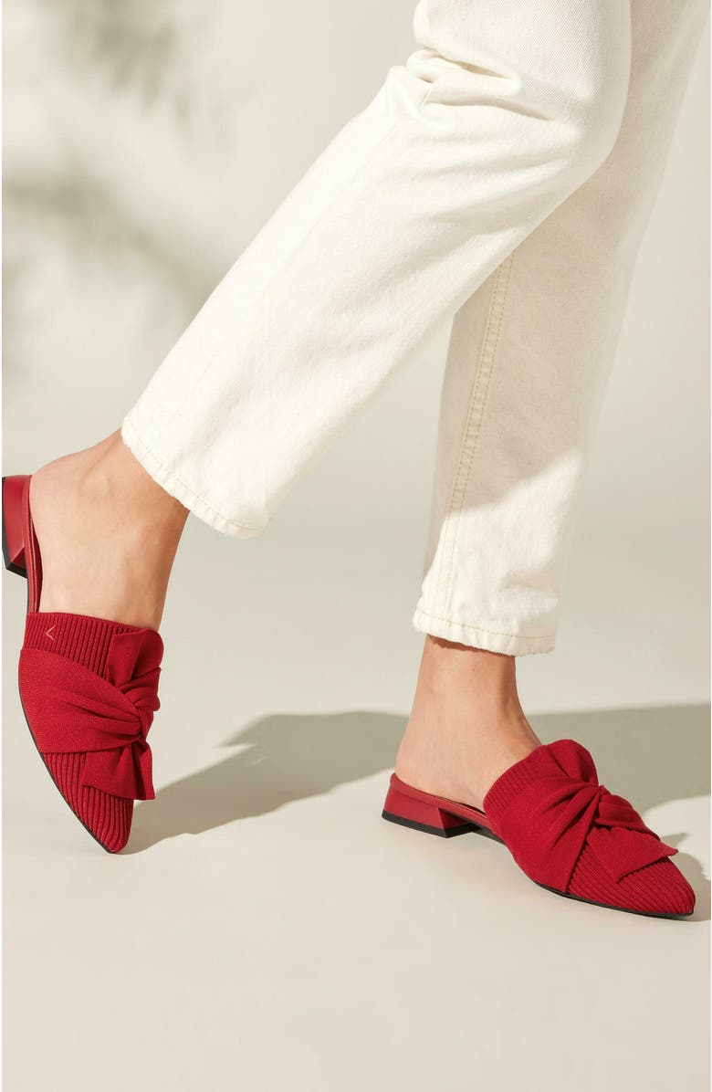 VIVAIA Pointed-Toe Knot Sandals, Alternate, color,