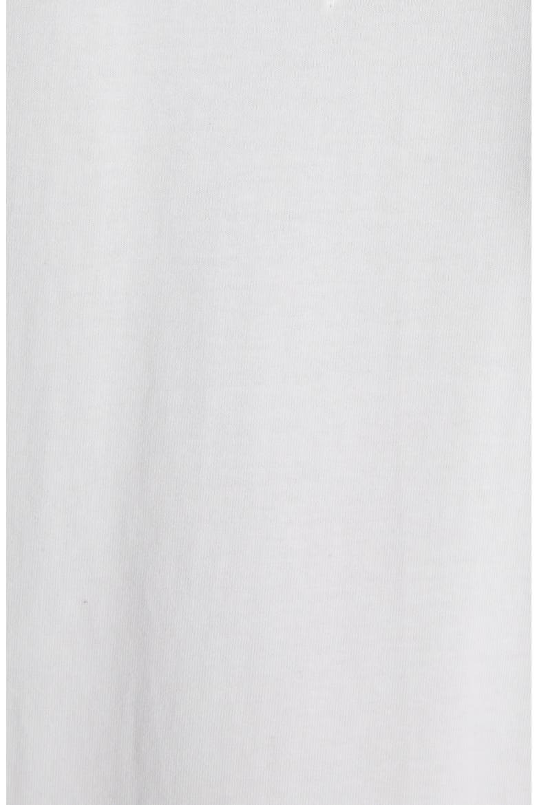 Pima Cotton Pocket T-Shirt with Intrecciato Suede Patch, Alternate, color, 9071 CHALK