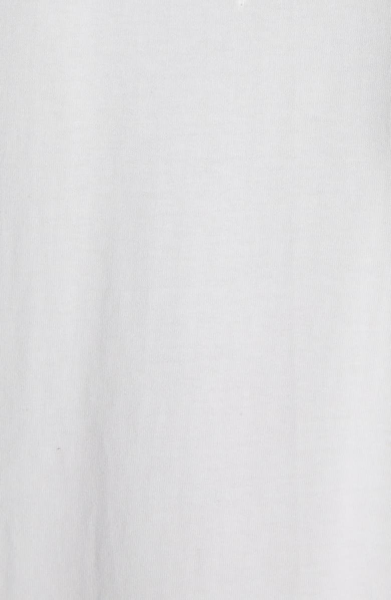 Bottega Veneta Pima Cotton Pocket T-Shirt with Intrecciato Suede Patch, Alternate, color, 9071 Chalk