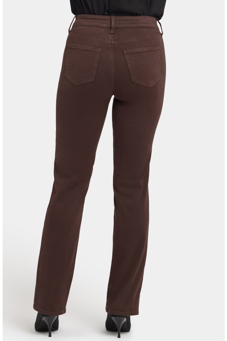 Marilyn High Waist Straight Leg Jeans, Alternate, color, BITTER CHOCOLATE