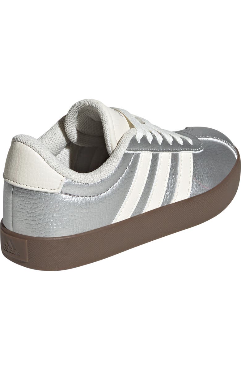 adidas Kids' VL Court 3.0 Sneaker, Alternate, color, Silvmt/Owh