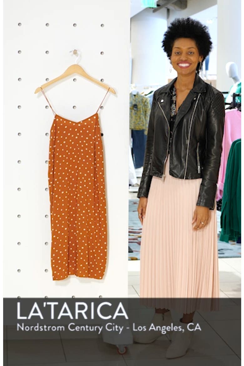 Inkspot Dots Cami Slipdress video