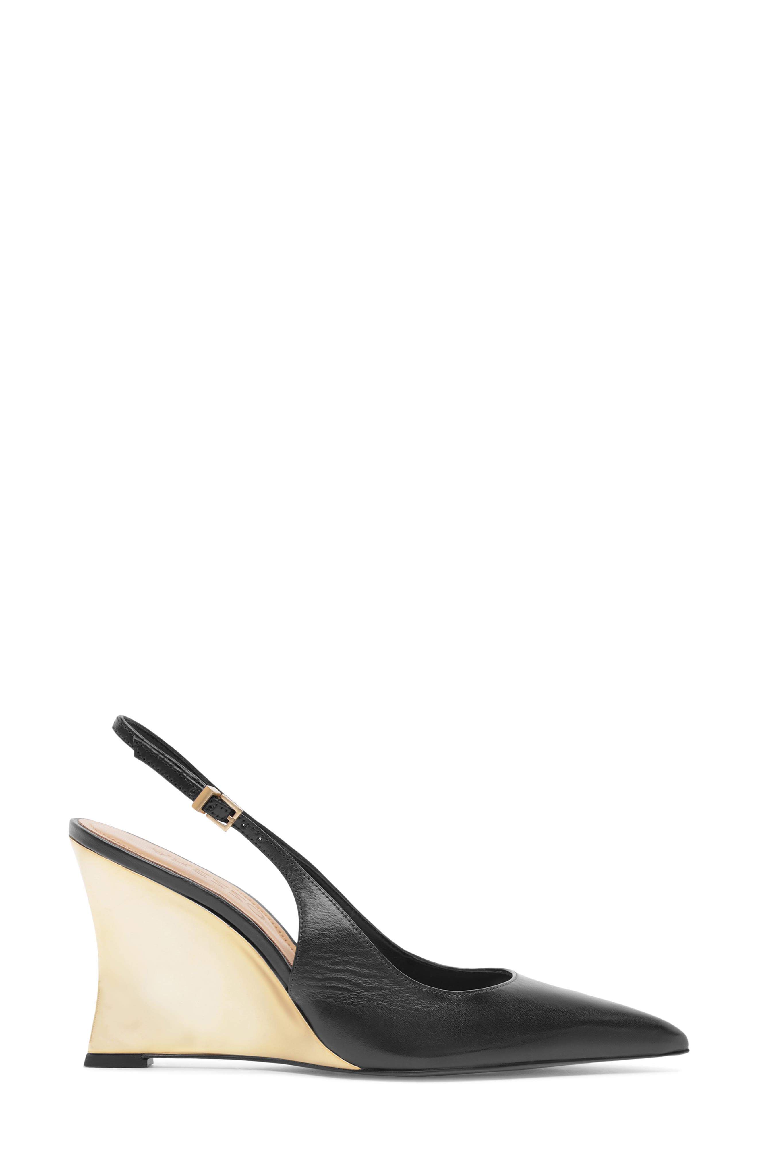 Rowen Wedge Pump, Alternate, color, BLACK