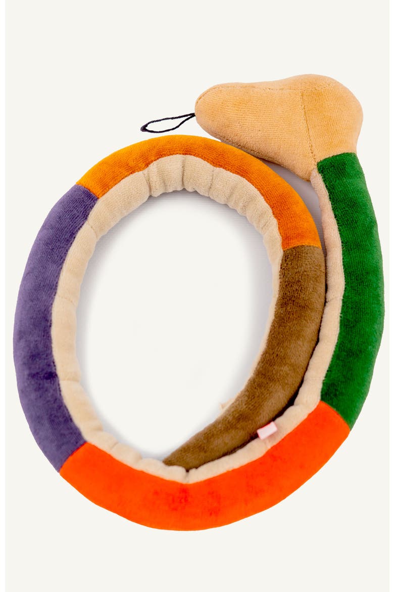 Ziggy, the snake stuffed animal multicolor, Alternate, color, Multicolor