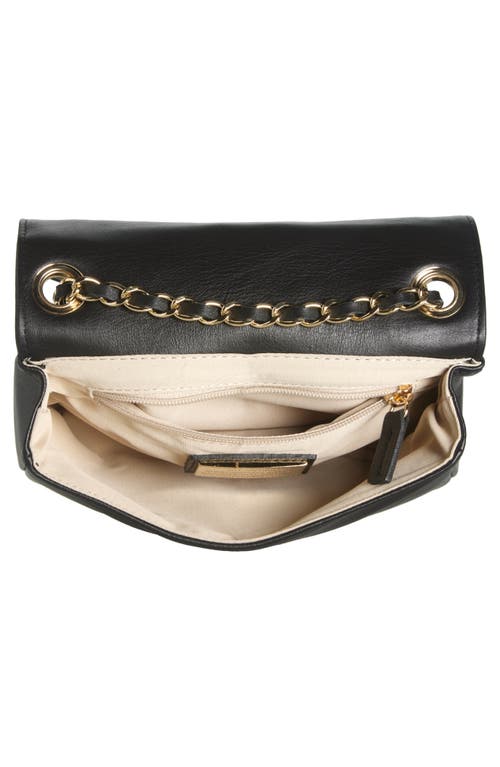 Valentino By Mario Valentino Beatriz Signature Leather Crossbody Bag In Black