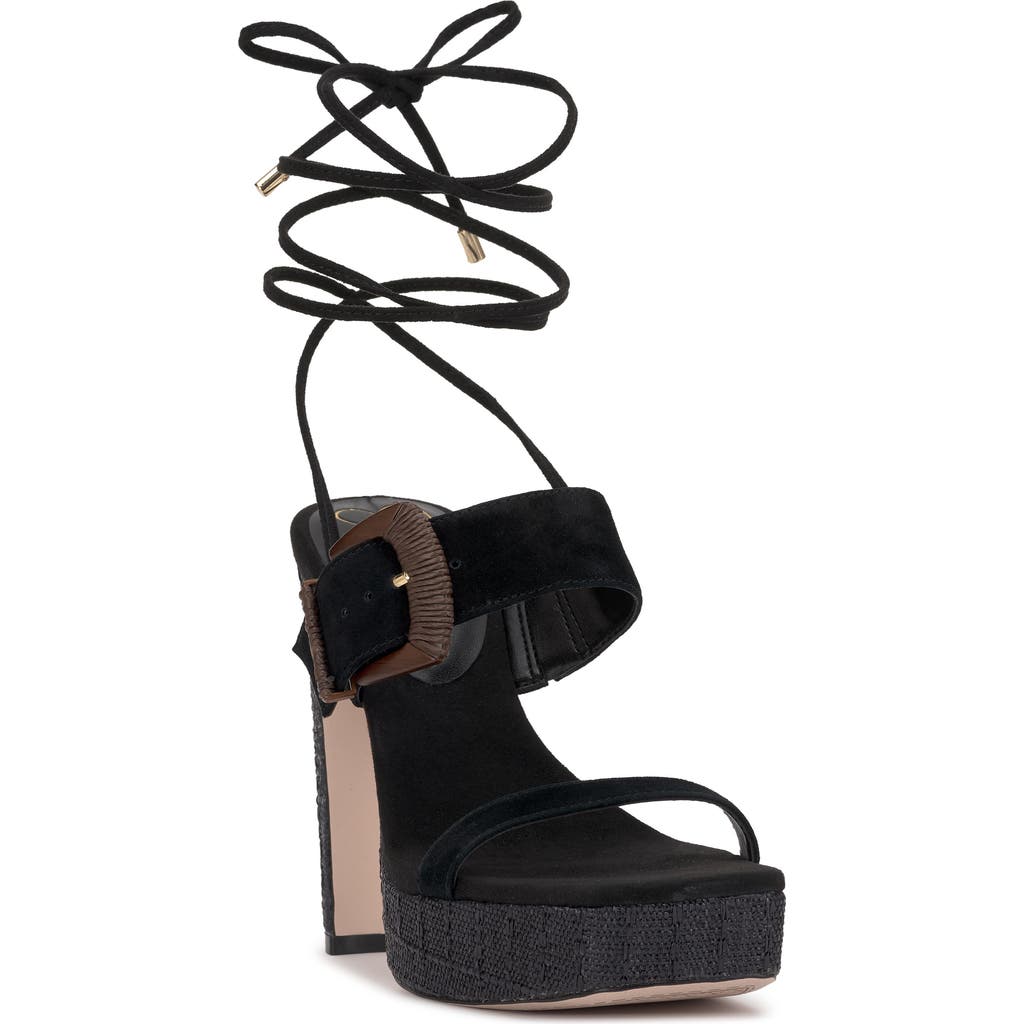 Jessica Simpson Caelia Ankle Wrap Platform Sandal