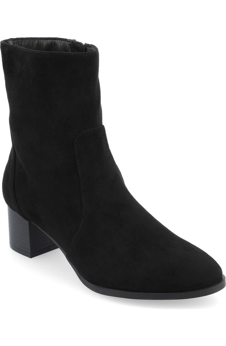 Journee Collection Hayven Block Heel Bootie, Main, color,