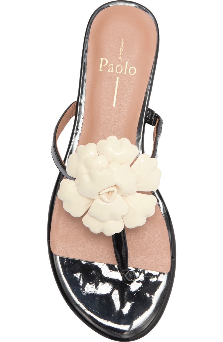 Linea Paolo Laurel Flower Sandal, Alternate, color,
