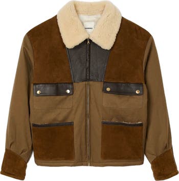 【PARTIMENTO】★ SUEDE SHEARLING COAT ★ 3 COLOR MUSINSA | PARTIMENTO WOMEN Suede Shearling Coat_Black