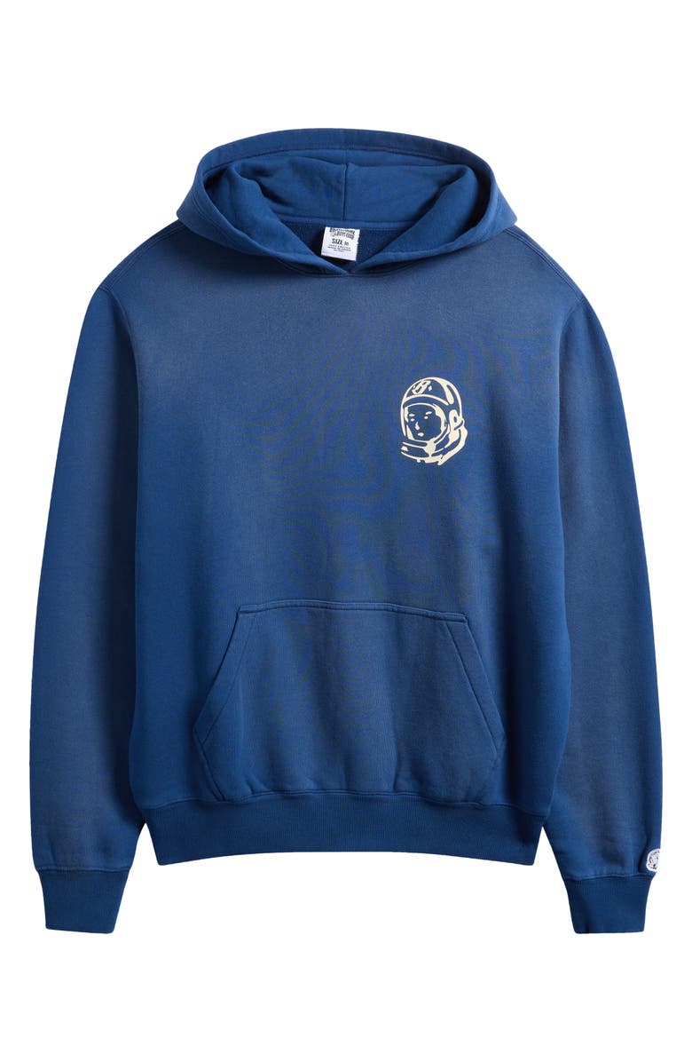 Billionaire Boys Club New World Graphic Hoodie, Alternate, color, Navy Peony