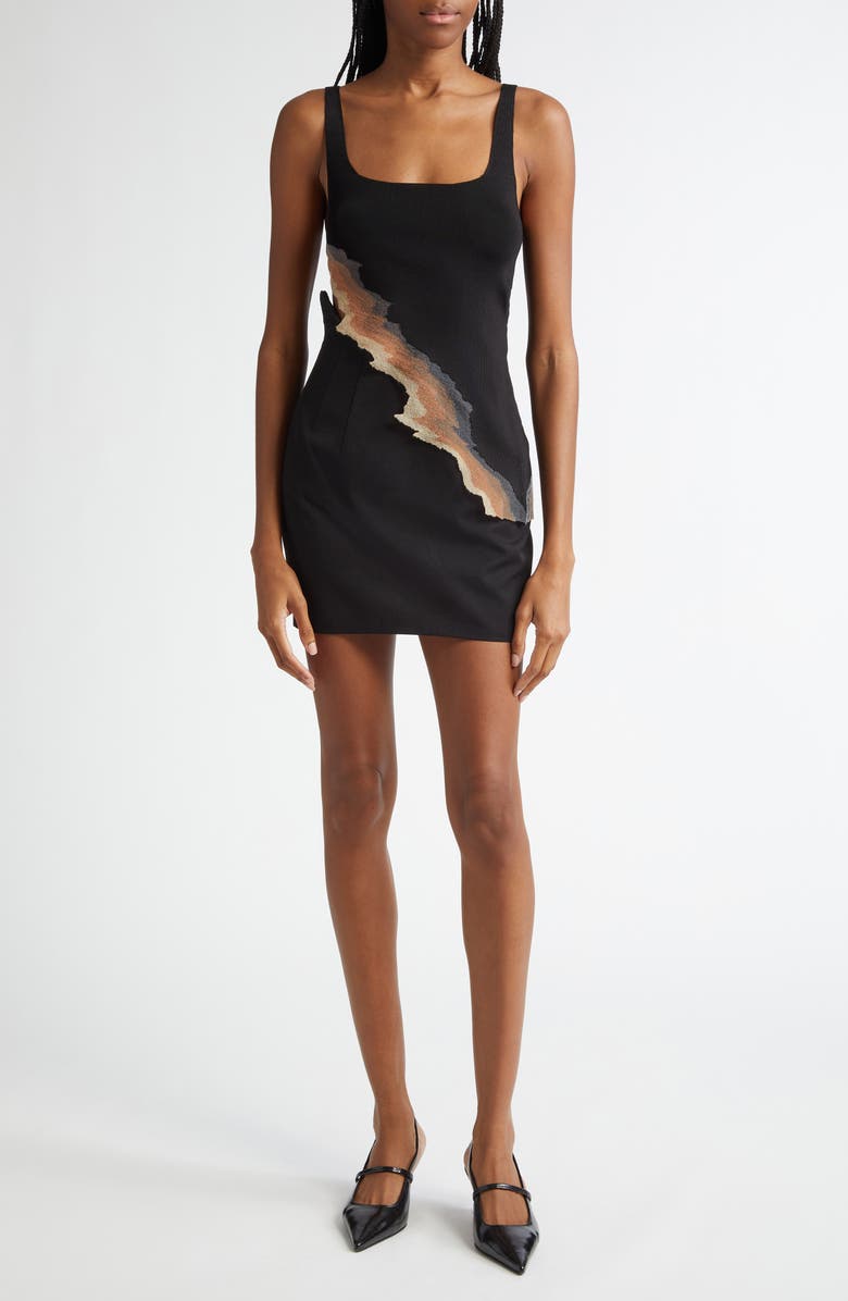 GRACE LING Flame Asymmetric Tank Top, Alternate, color, 