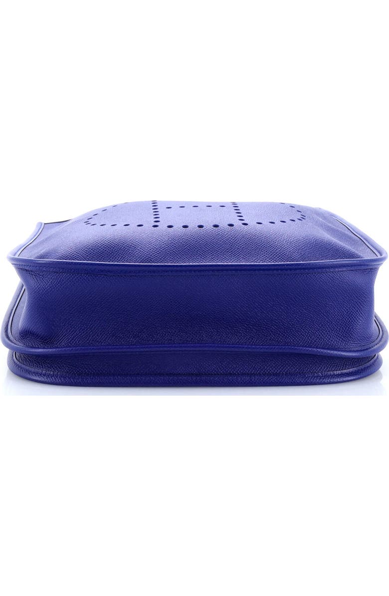 Pre-Owned Hermes Evelyne Bag Gen III Epsom PM, Alternate, color, Bleu Electrique
