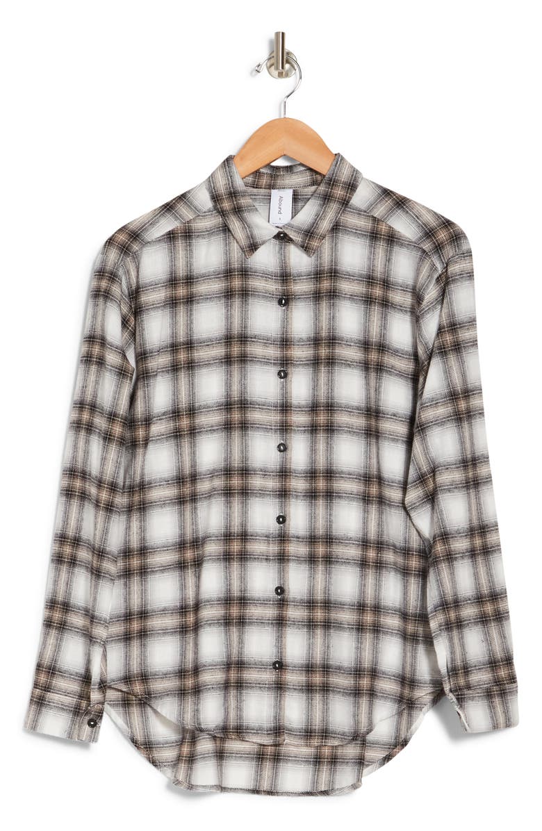 Abound Oversized Plaid Shirt, Alternate, color, 