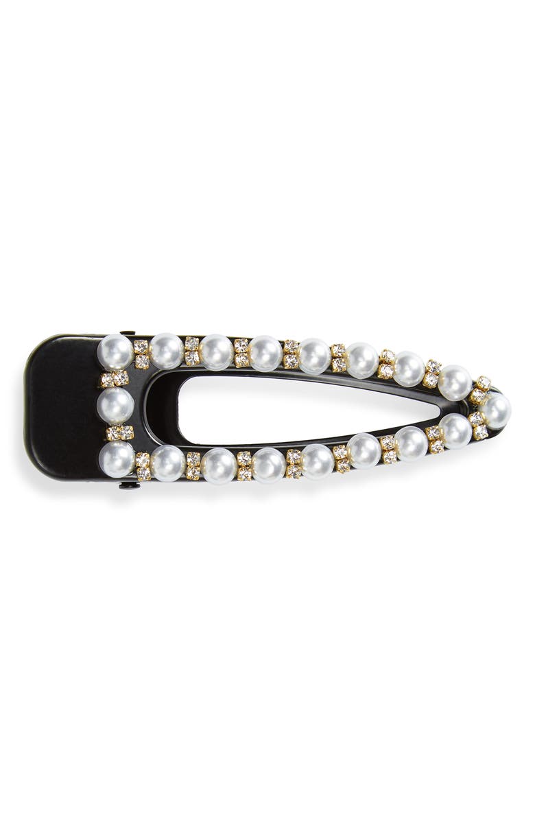 8 Other Reasons Nova Imitation Pearl Hair Clip, Main, color,