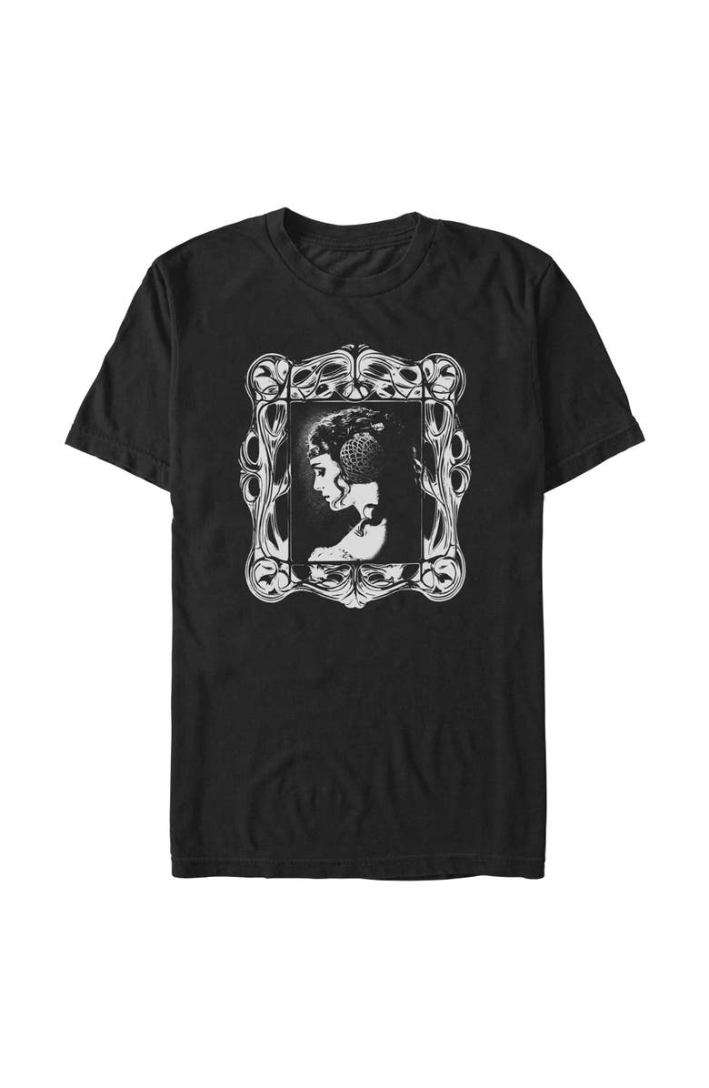 Star Wars: Attack of the Clones Men's Star Wars Attack of the Clones Framed Padme Profile Graphic T-Shirt, Main, color, Black