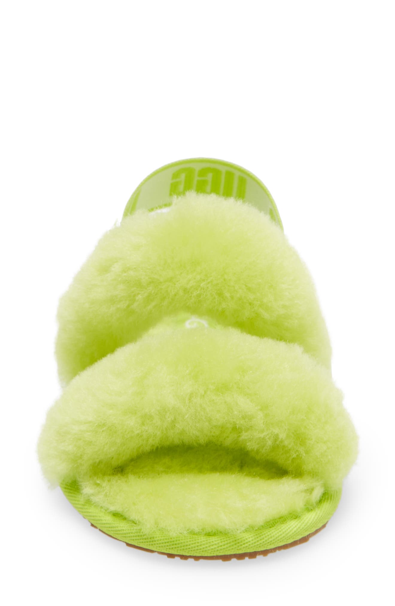 UGG<sup>®</sup> Oh Yeah Genuine Shearling Slingback Slipper, Alternate, color, 