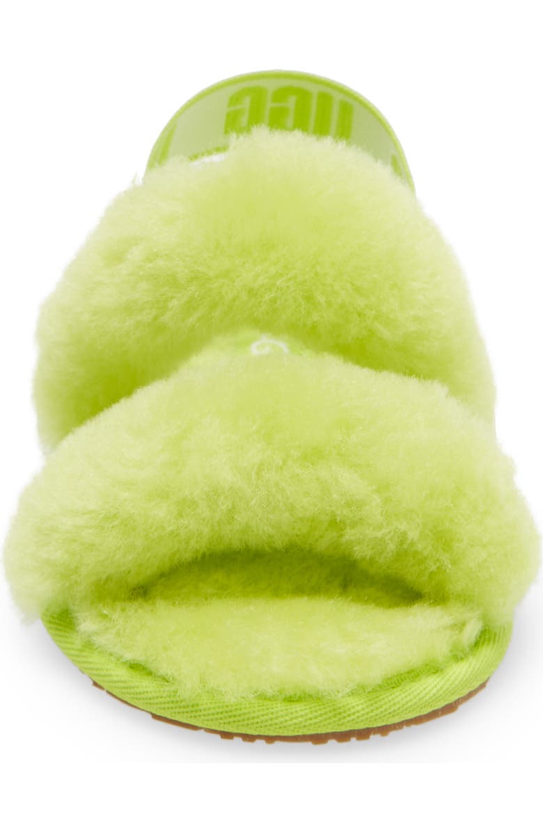 UGG<sup>®</sup> Oh Yeah Genuine Shearling Slingback Slipper, Alternate, color,