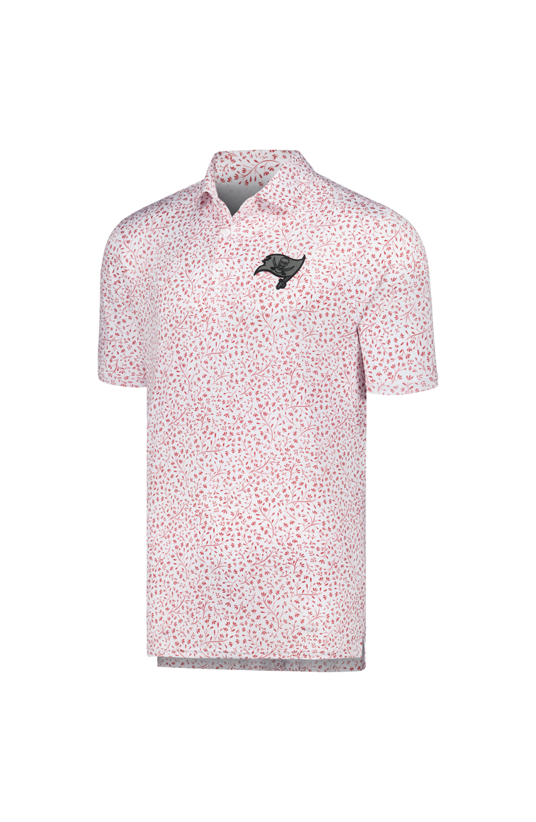 ANTIGUA Men's Antigua White Tampa Bay Buccaneers Motion Polo, Alternate, color, 